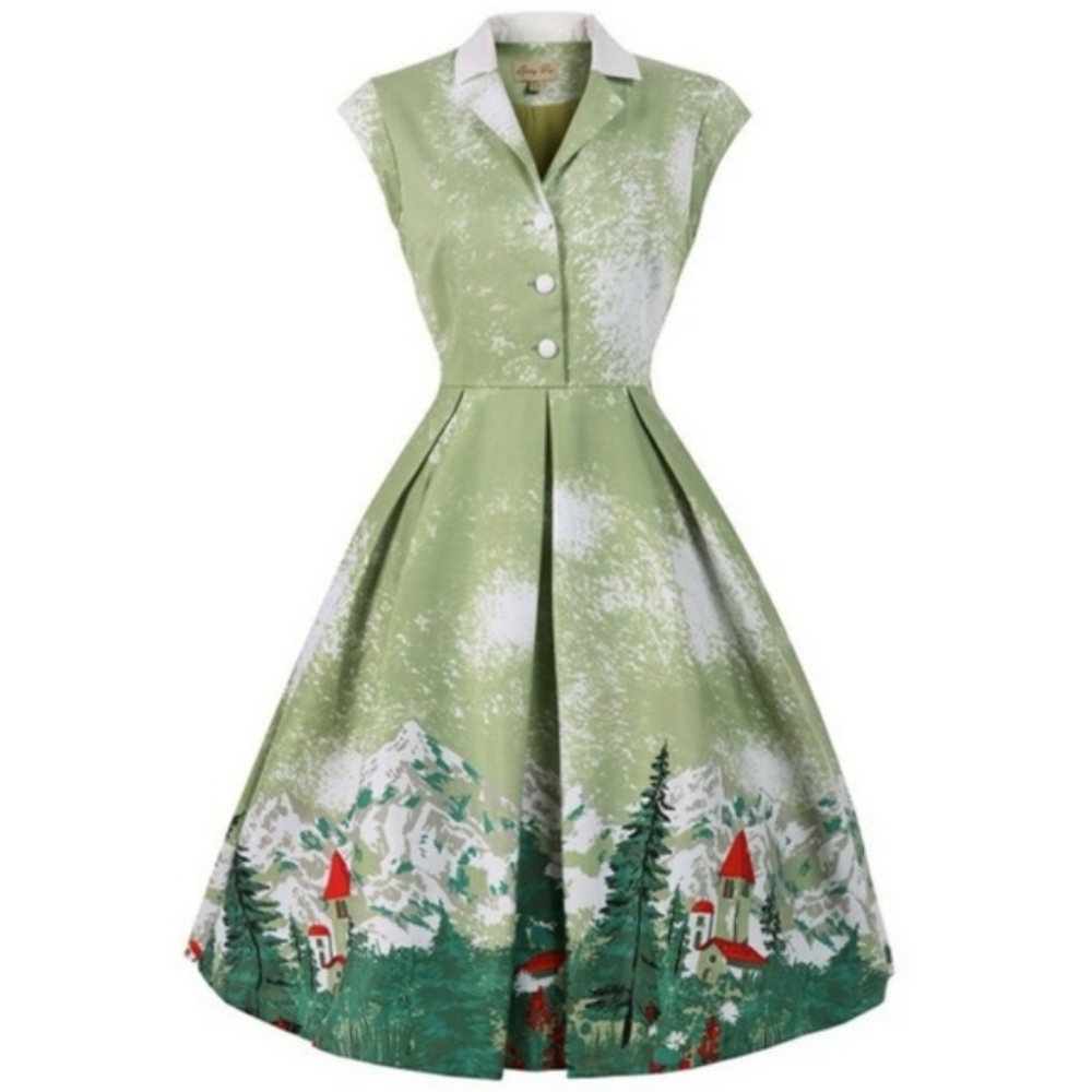 Lindy Bop Gilda Alpine Dress